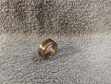 1979 Kennedy Half Dollars size 9- 1/2 coin ring handmade mixed metals  B 