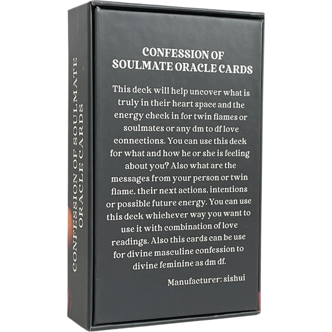 Oracle Tarot Deck 54 Oracle Cards Confession Of Soul Mate | eBay