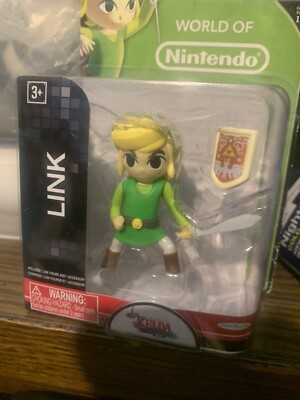 World of Nintendo TOON LINK Figure Legend of Zelda Windwaker 2016 SEE DETAILS