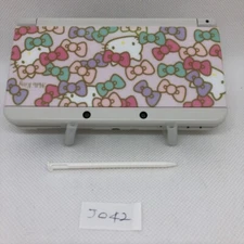 Used New Nintendo 3DS plate pack Hello Kitty console from Japan J042