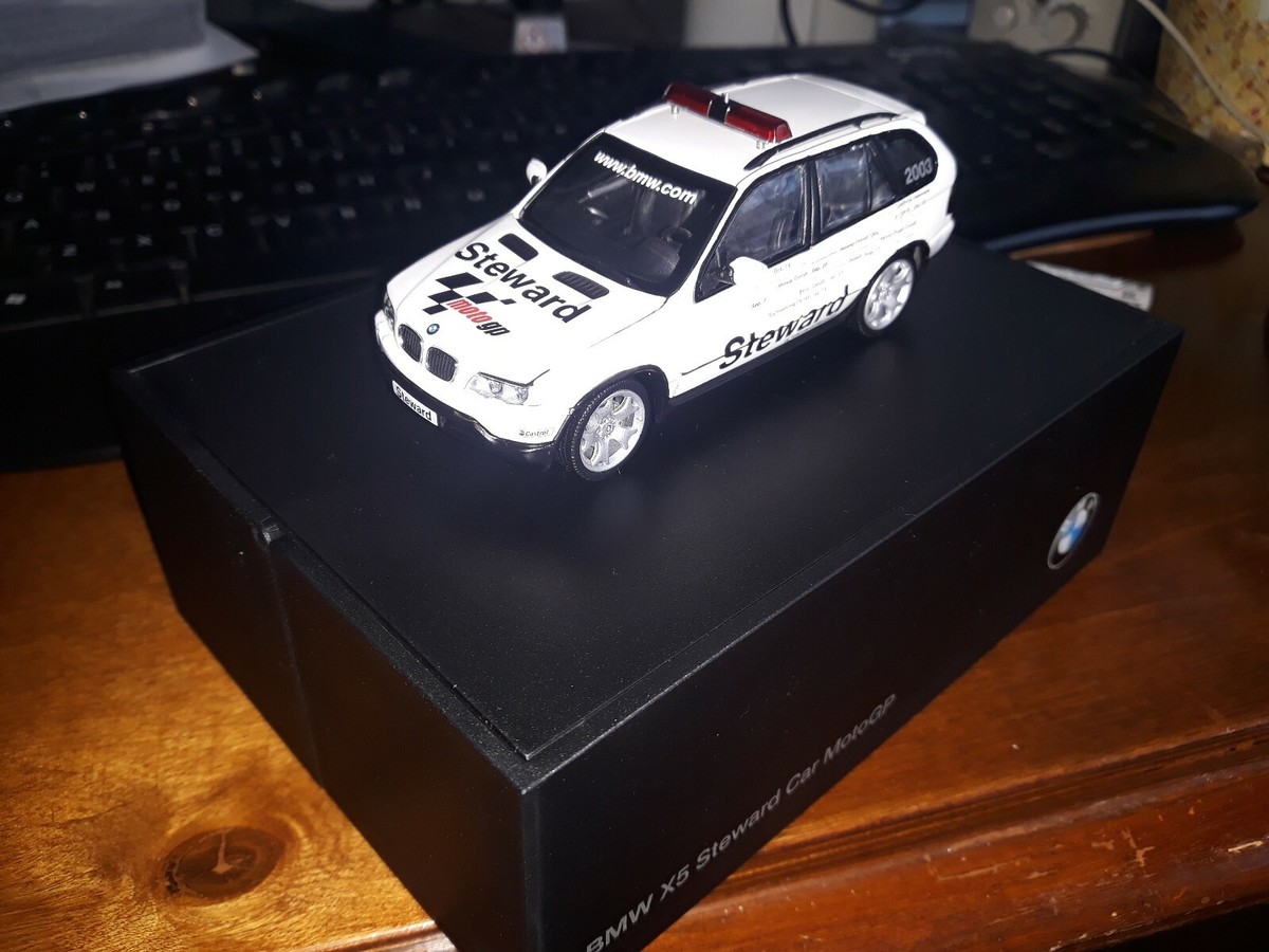 Minichamps Promo 1/43 BMW X5 Steward car Moto GP 2003 | eBay