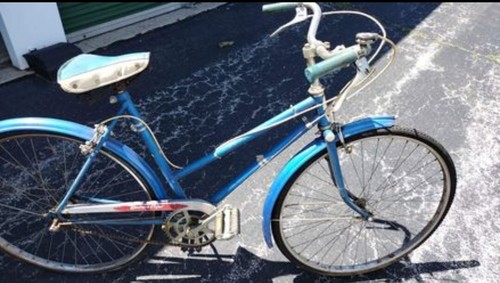 Vintage Western Flyer blue Grand Bicycle