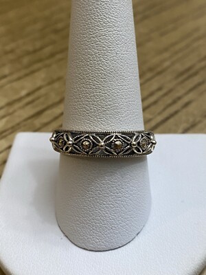 RJ Graziano AVON Sterling Silver 925 Designer Signed Marcasite Ring ...