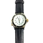 Vintage Timex Indiglo Quartz CR 1025 Cell Watch New Leather Strap New Battery