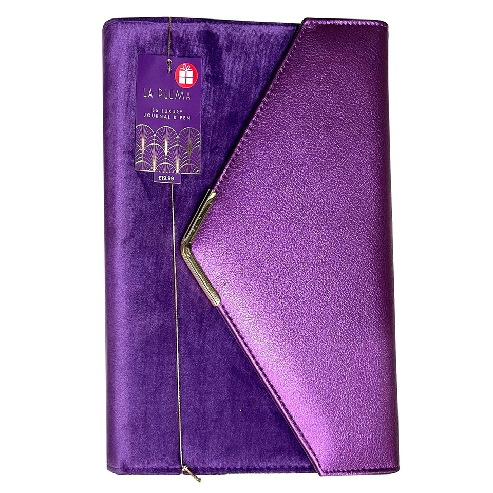 Luxury B5 Journal La Pluma Pattern