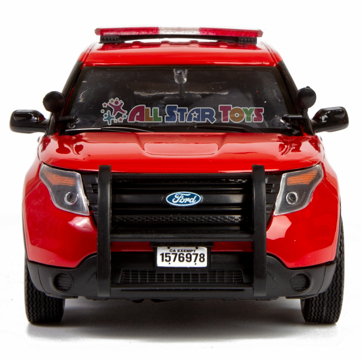 2015 FORD POLICE INTERCEPTOR FIRE DEPARTMENT MARSHAL CHIEF 1/24