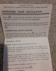 VTG Radio Shack (Cat.No 65-566) - Dual Powered Calculator EC-438 w/ Box & Manual — photo 7