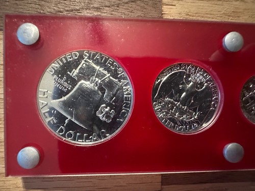 1953 U.S Mint Silver Proof Set In Plastic Case - 第 4/6 張圖片