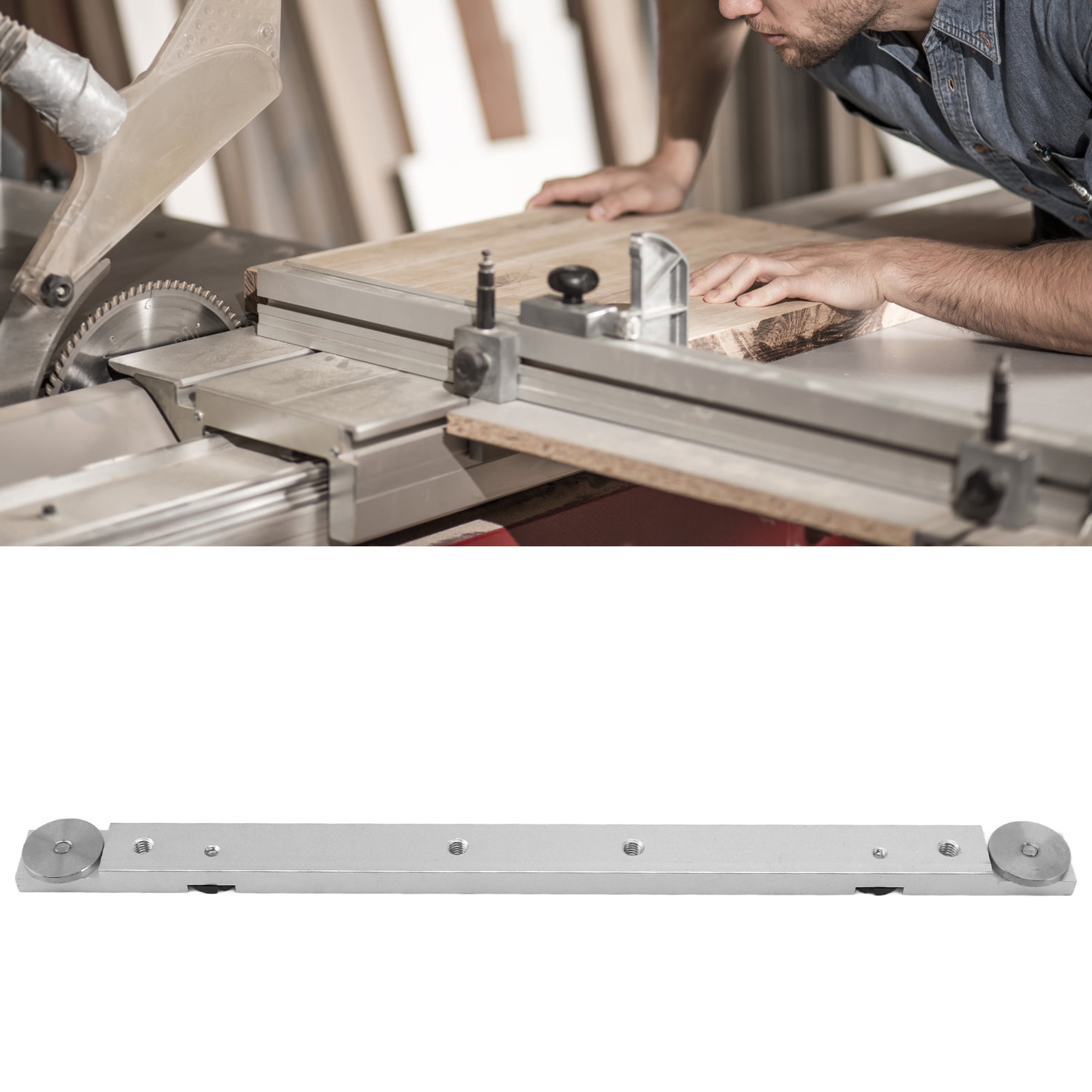 Miter Bar Slider Durable Jig Attachment Bar Slider For Table Saws eBay