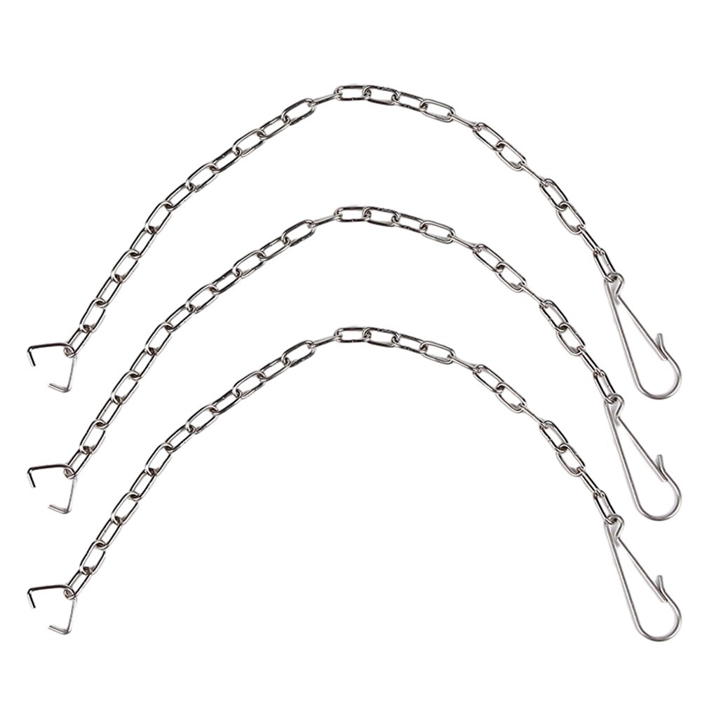 Chain Accessories 3 Pcs Handle Chain Parts Replacement Stainless Steel