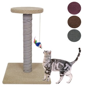 handmade cat scratching post