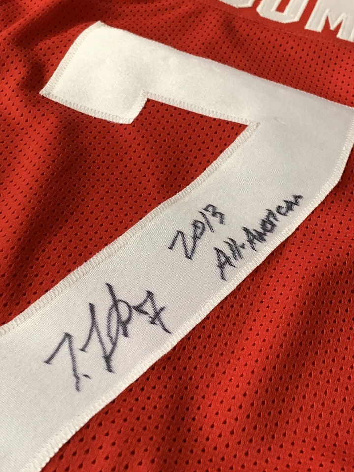 Ty Montgomery Autographed/Signed Jersey JSA COA Stanford Cardinal - Image 2 of 4