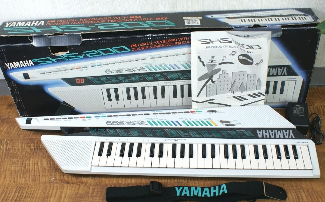 YAMAHA SHS-200 Digital Keyboard keytar synthesizer | eBay