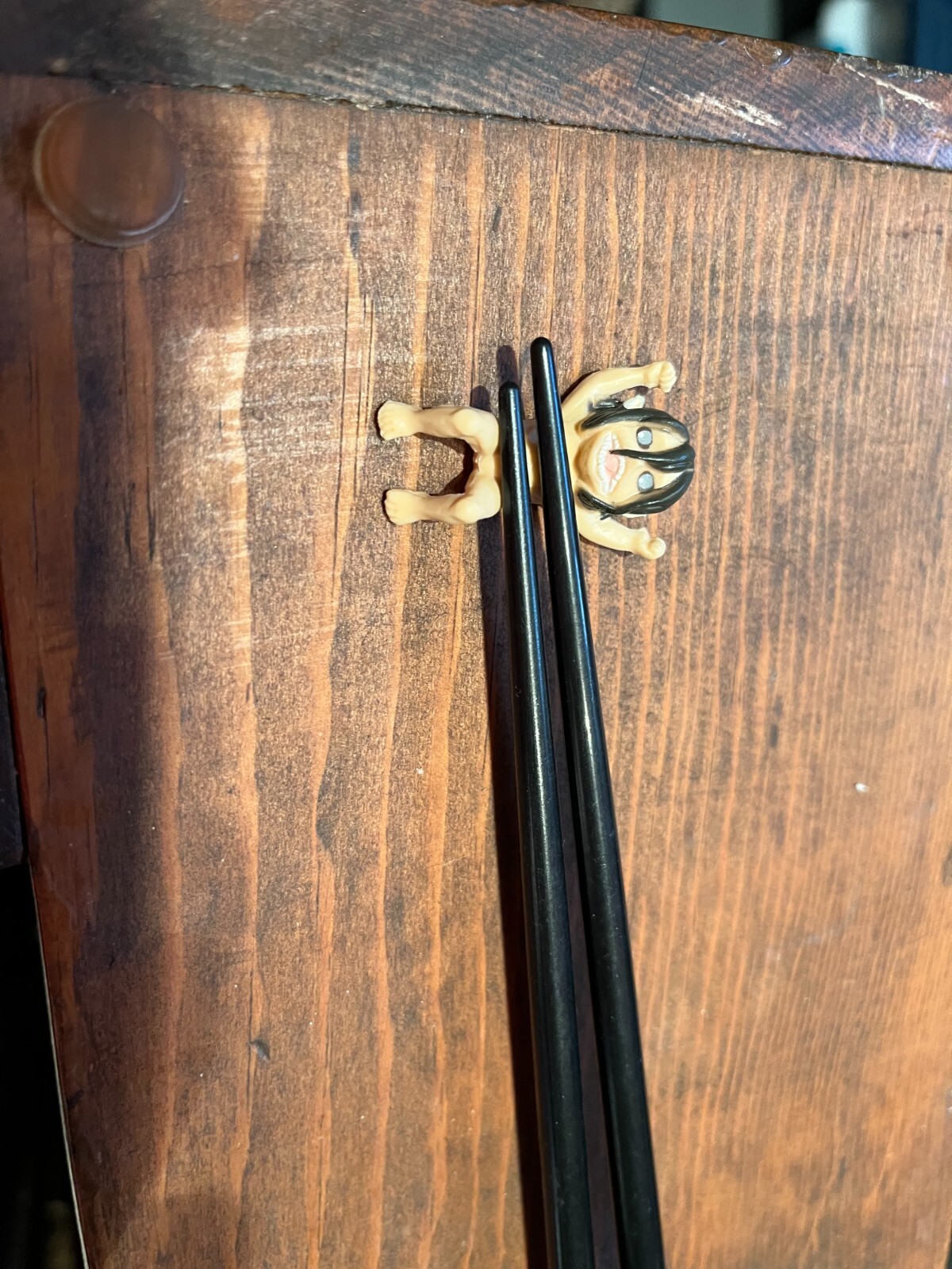 Attack on Titan Chopstick Holders 3x Titans Mini Figures Armored