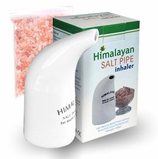 2X Himalayan Salt Inhaler Dry Salt Therapy Salt Pipe Natural Inhale Sinus Relief