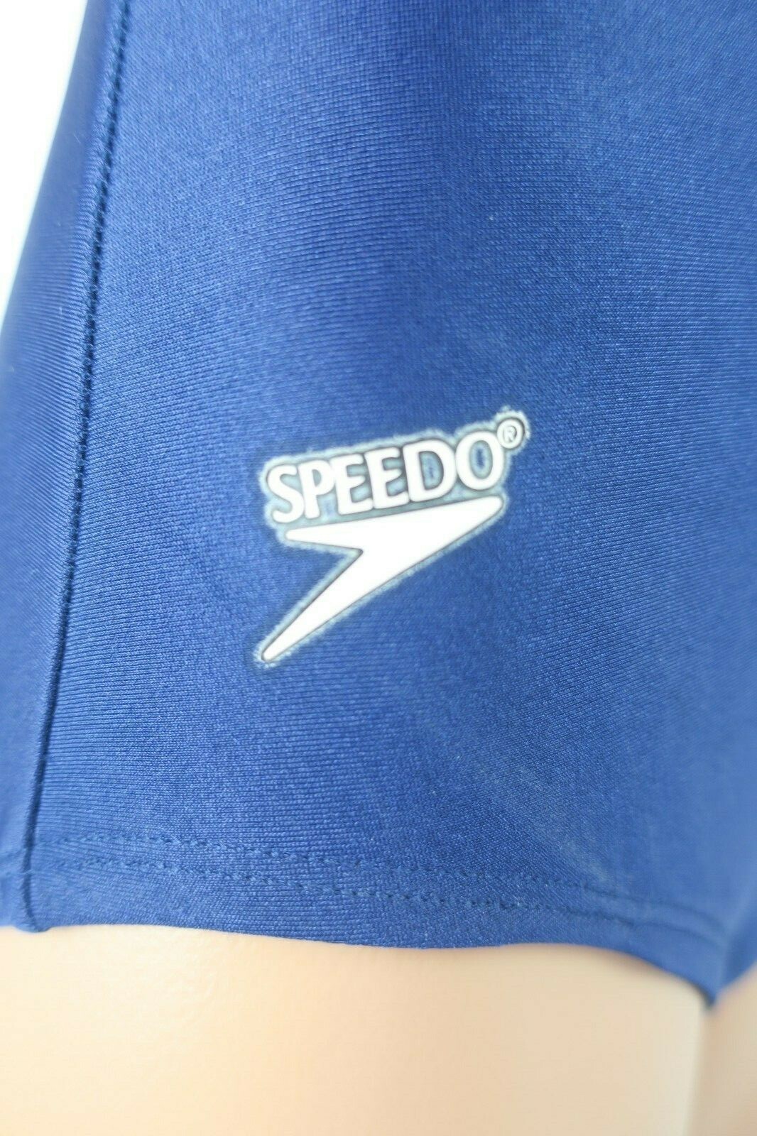 New sales VTG Speedo Plunge 1Piece Bathing Suit Purple Aqua Cros Blue 8 M