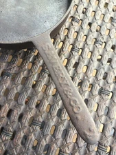 RARE-Savery & Co. 9” 3-Legged Cast Iron Spider Skillet (early 1800s) - RESTORED