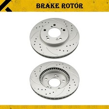 Front Drilled For Honda CR-V 1997-2001; Acura Legend 1991-1995 3296 Brake Rotors