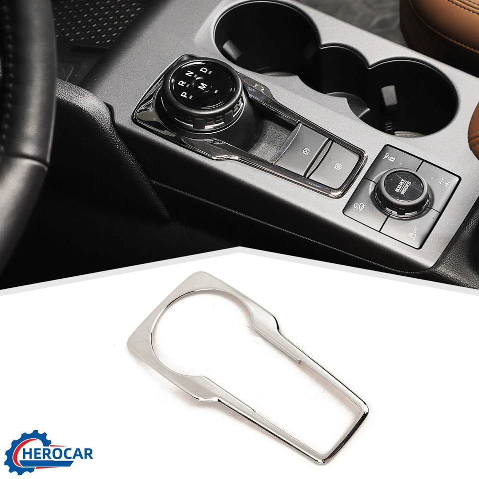 23Pcs Chrome Interior Decor Cover Trim Access Kit For Ford Bronco Sport 2021-25 Foto 4 de 4