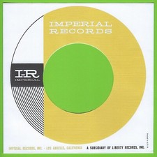 IMPERIAL RECORDS circle - REPRODUCTION RECORD COMPANY SLEEVES - pack of 10 