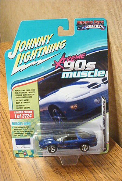ジョニーライトニング ポンティアック　トランザム'90s Muscle　ブルー ジョニーライトニング ポンティアック トランザム'90s Muscle