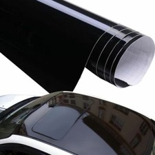Pellicola Wrapping Nero Lucido lucida rivestimento auto moto 50cm x 150cm 