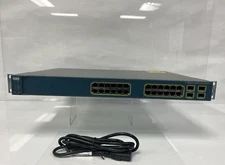 Cisco Catalyst WS-C3560G-24PS-S V08 24-Ports Switch w/ Power Cord #4