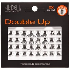 ARDELL Double Trios Knotted Eyelashes Individual Flare Lashes Short