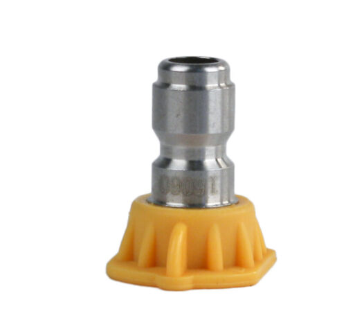 100 Stück Erie Tools Hochdruckreiniger 1/4" Quick Connect 15 Grad 5,0 Düsen - Bild 2 von 4