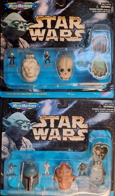 Hasbro Star Wars Micro Machines Mini Action Collection I & IV Lot of 2 NIB