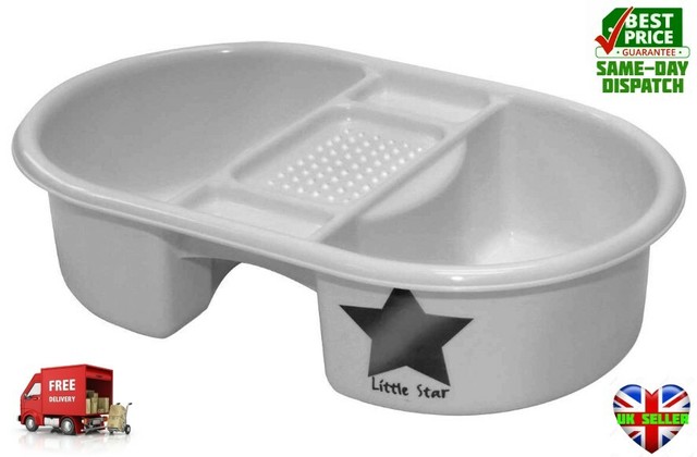 baby bath with top and tail bowl