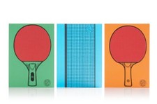 Table Tennis Notebooks Ping Pong Game By Suck UK New Great Gift