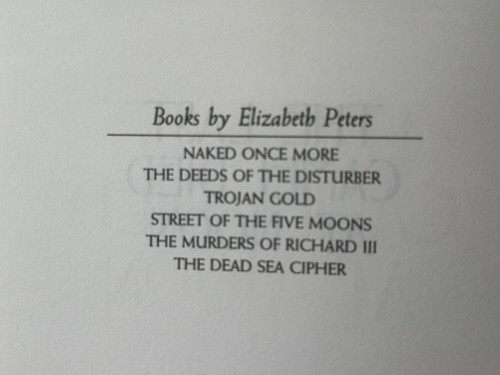 The Last Camel Died at Noon by Peters, Elizabeth 1st UK signed bookplate - Picture 8 of 9