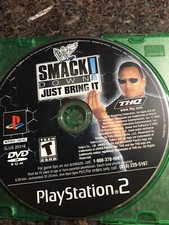 WWE SmackDown Just Bring It Greatest Hits  No case no manual