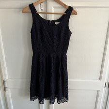 NWT J Crew Women's Textured Sleeveless Dress Blue Size 00