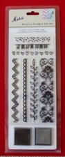 Acrylic Stamp  Ink Set by Merci
