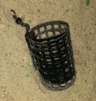 DSM Round Käfig Futterkorb Spezialisten Grundfutter-Sticks Methode Metall Barbel