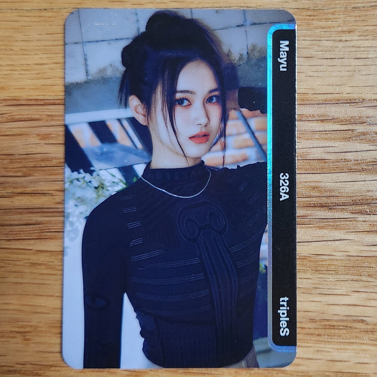 tripleS MAYU 401A PCO objekt QR未使用 マユ Mayu NOT Scanned Photocard 326A TripleS EVOLution Objekt