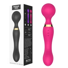 Wand Vibrating Massage Magic Full Body Therapy Motor 20 Speed Handheld Massager