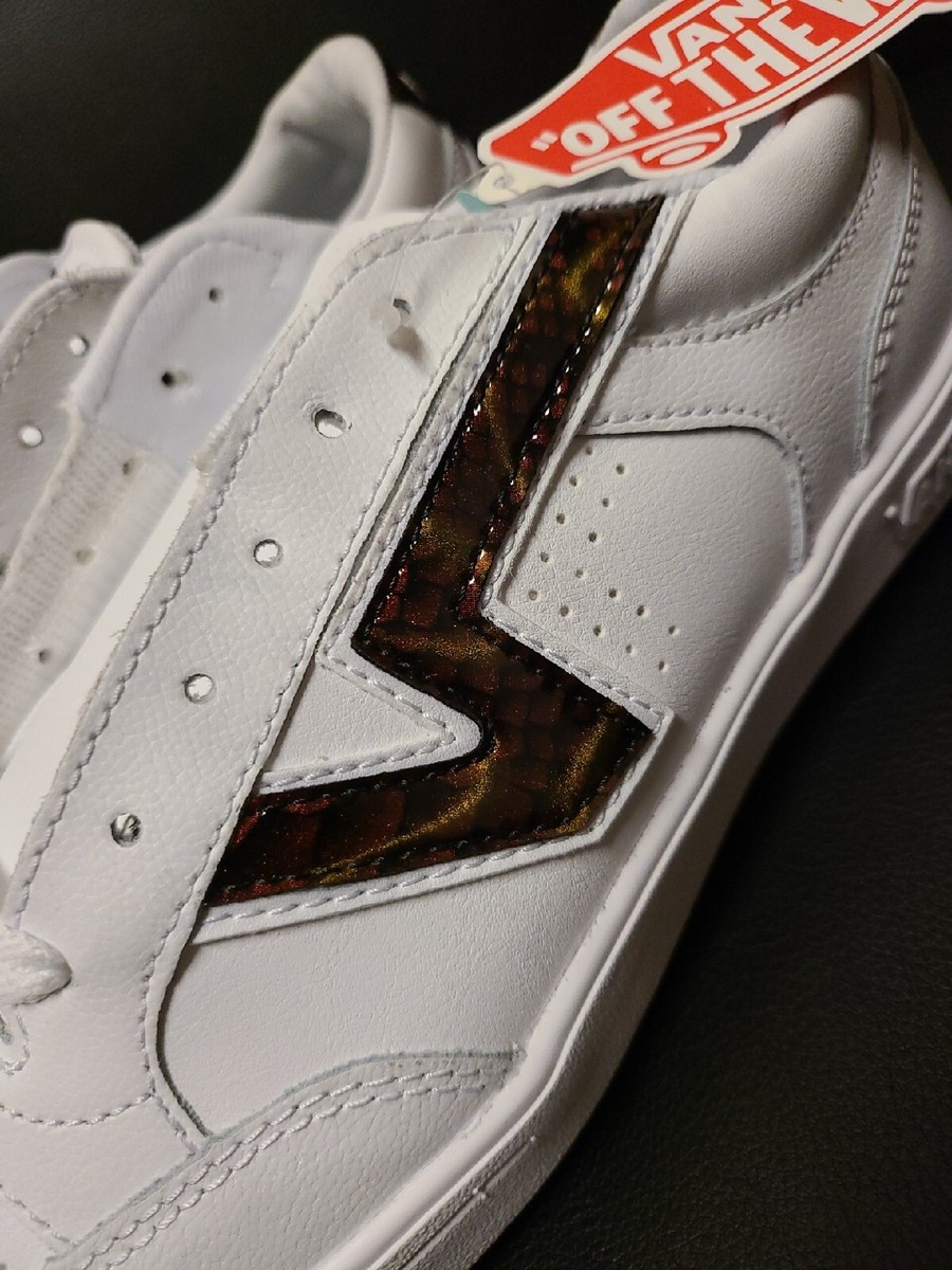 NEW Vans Lowland Cc Big Reptile True White Red Comfy Cush  display picture 1