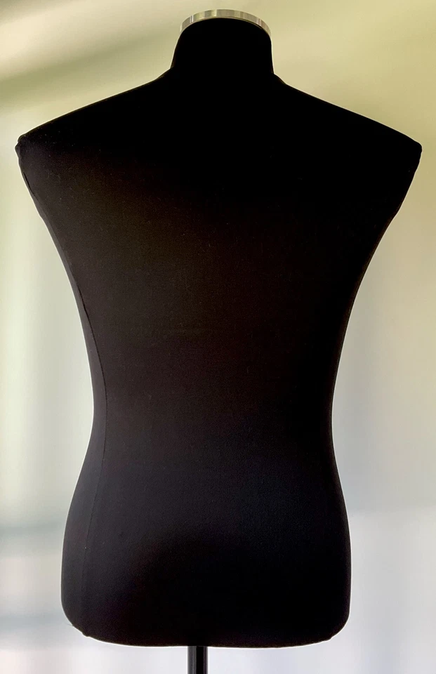 Винтажный мужской торс манекен на регулируемой металлической подставке чистый!!! - Изображение 2 из 4