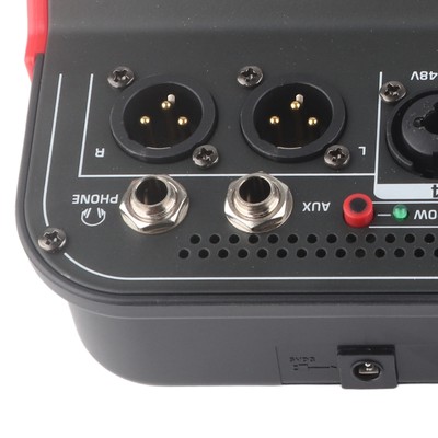 Mixing Console Professioneller Audio Mixer 4-Kanal Digital DJ Controller BUR