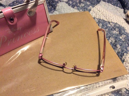 Girls’ Disney Princess Eyeglass Frames Giselle 125 Marchon W/case - Picture 4 of 4