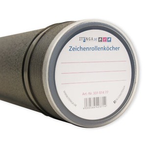 RUMOLD Zeichenrollen-Köcher, schwarz RUMOLD Zeichenrollen-Köcher, schwarz