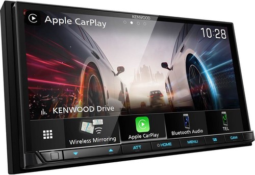Kenwood Autoradio WiFi CarPlay Android Auto für Nissan 370 Z ab 2009 schwarz - Bild 4 von 6