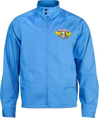 Powell Peralta WINGED RIPPER Skateboard Flat Jacket POSTAL BLUE | eBay