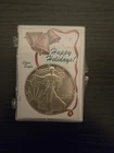 1987 American Silver Eagle, $1, Brilliant Uncirculated, .999 Fine Silver, w/case