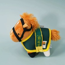 Uma Musume Orfevre Plush Toy 4.7" Champion Racehorse Cute Anime Stuffed Doll Gif