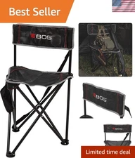 Comfortable Collapsible Hunting Chair with 300 lbs Capacity - Ideal for Outdoors