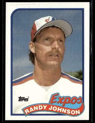 1989 Topps #647 Randy Johnson Rookie Card RC